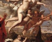 尼古拉斯 普桑 : Venus Presenting Arms to Aeneas detail